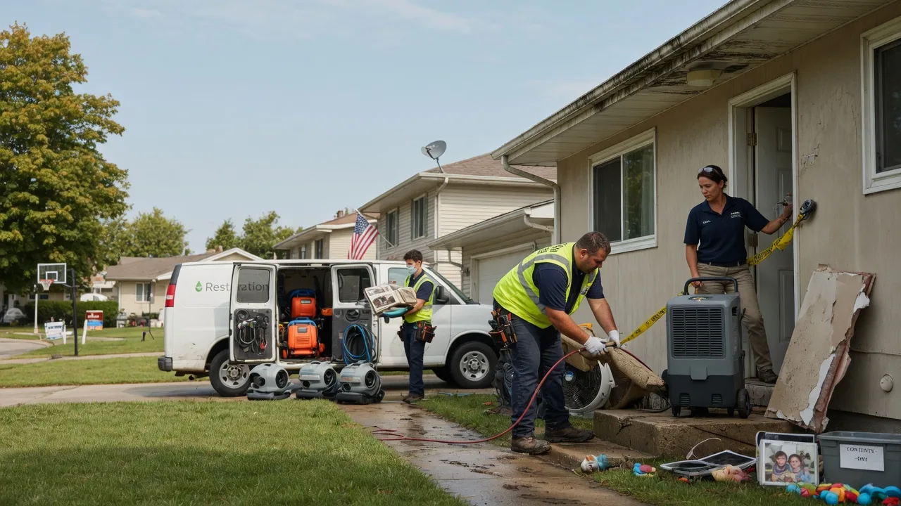 Water Damage Restoration in Otis, LA near me